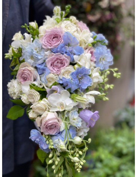 romantico bouquet da sposa